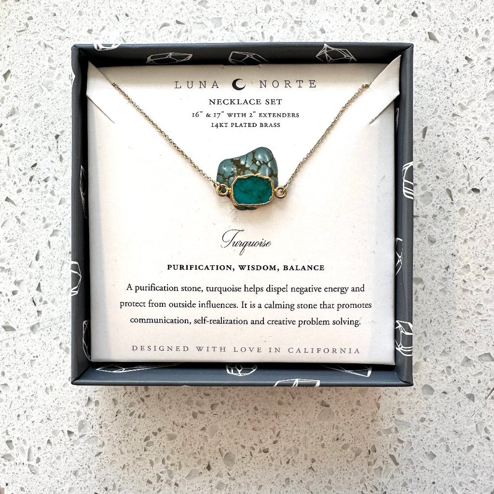 Luna Norte Turquoise Necklace